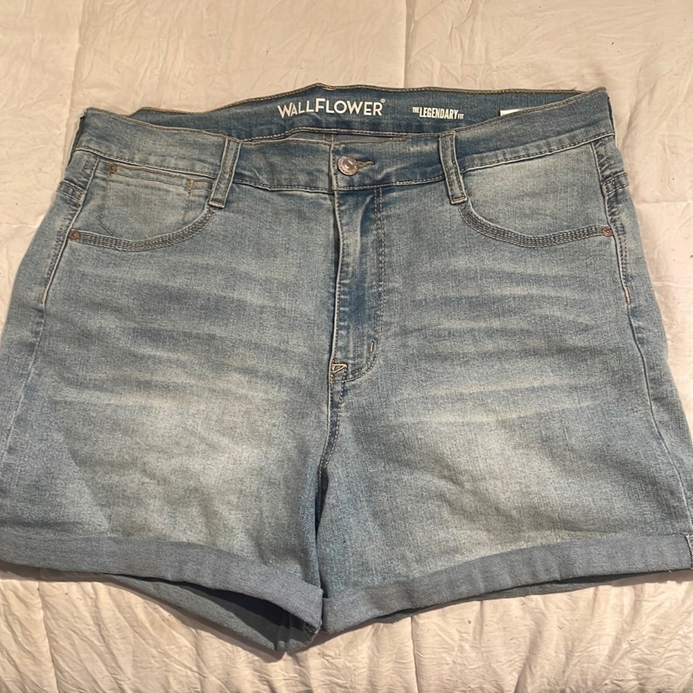 High Waisted Jean Shorts